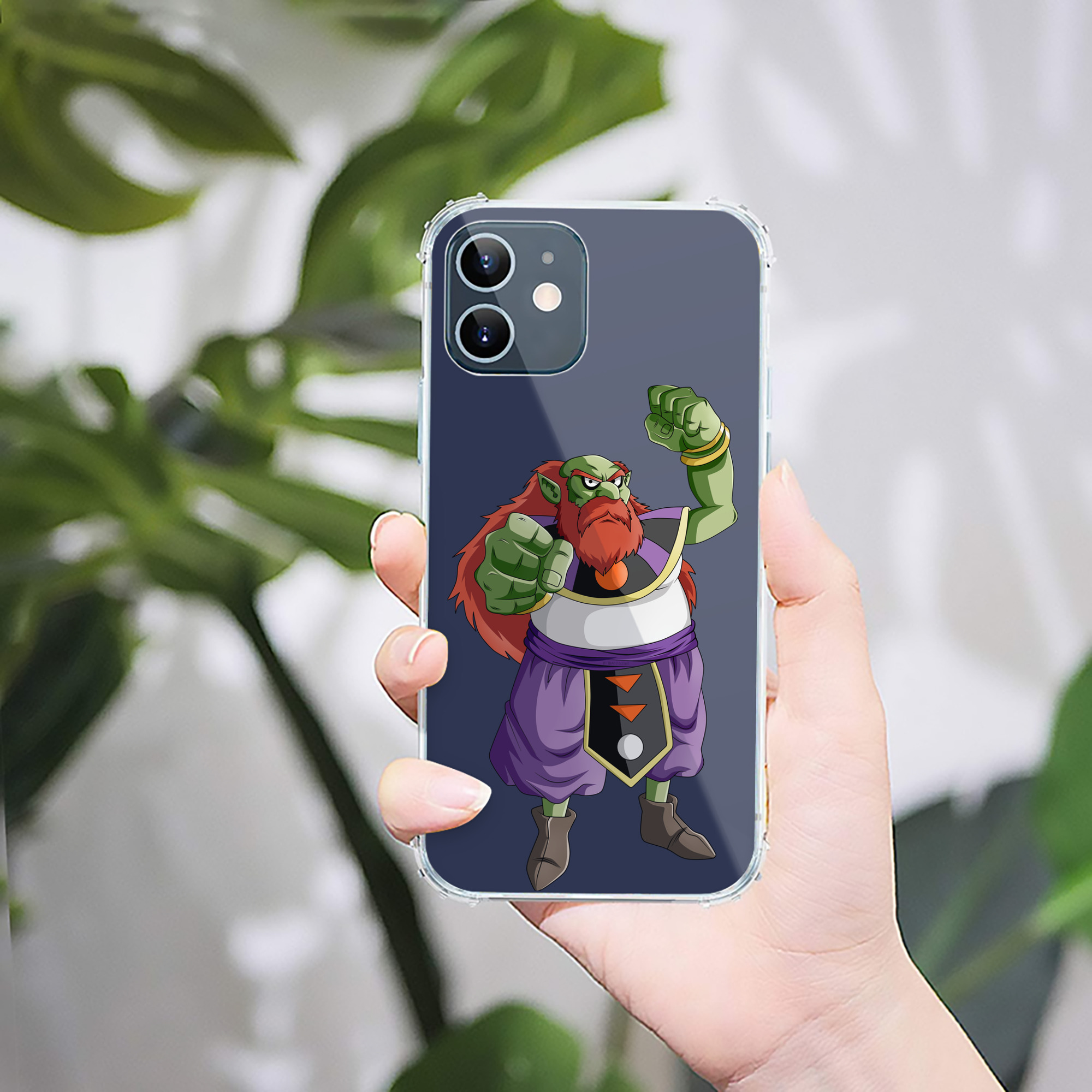（画像用） ドラゴンボール DRAGON BALL 【iPhone 12シリーズ対応】透明スマホケース（クリアソフトケース）